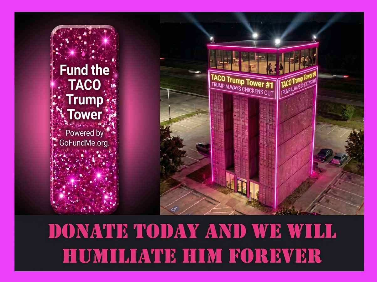 Fund the TACO Trump Tower - Donate Today